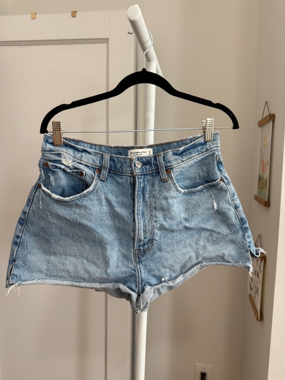 Abercrombie Curve Love High-Waist Women's Shorts